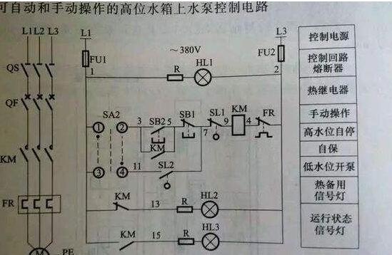 水泵线路图